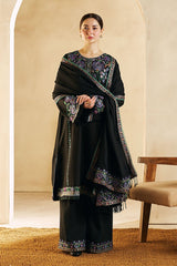 ZARA SHAHJAHAN - 3PC DHANAK EMBROIDERED LA-78B