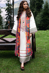 SAPPHIRE -3PC KHADAR EMBRIDERED LA-147