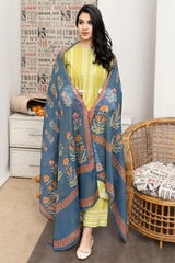 URGE - 3PC LAWN EMBROIDERED LA-110