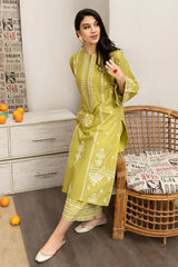 URGE - 3PC LAWN EMBROIDERED LA-110