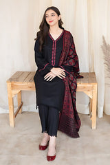 AISLING - 3PC DHANAK EMBROIDERED LA-145
