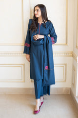 AISLING - 3PC DHANAK EMBROIDERED LA-70