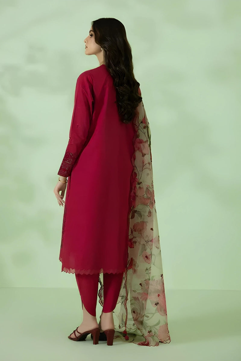SAPPHIRE - 3PC DHANAK EMBROIDERED LA-50