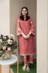 URGE - 2PC LAWN EMBROIDERED LA-103