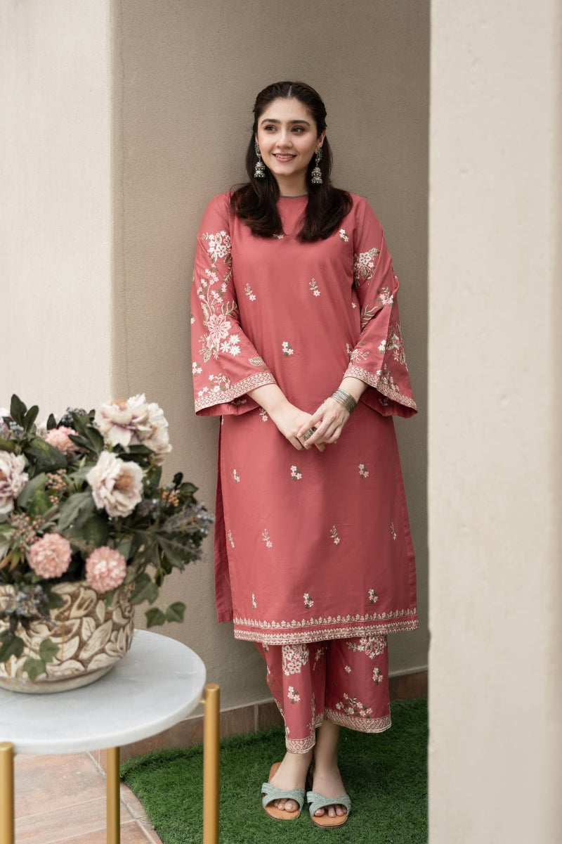 URGE - 2PC LAWN EMBROIDERED LA-103