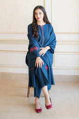 AISLING - 3PC DHANAK EMBROIDERED LA-70