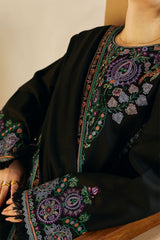 ZARA SHAHJAHAN - 3PC DHANAK EMBROIDERED LA-78B