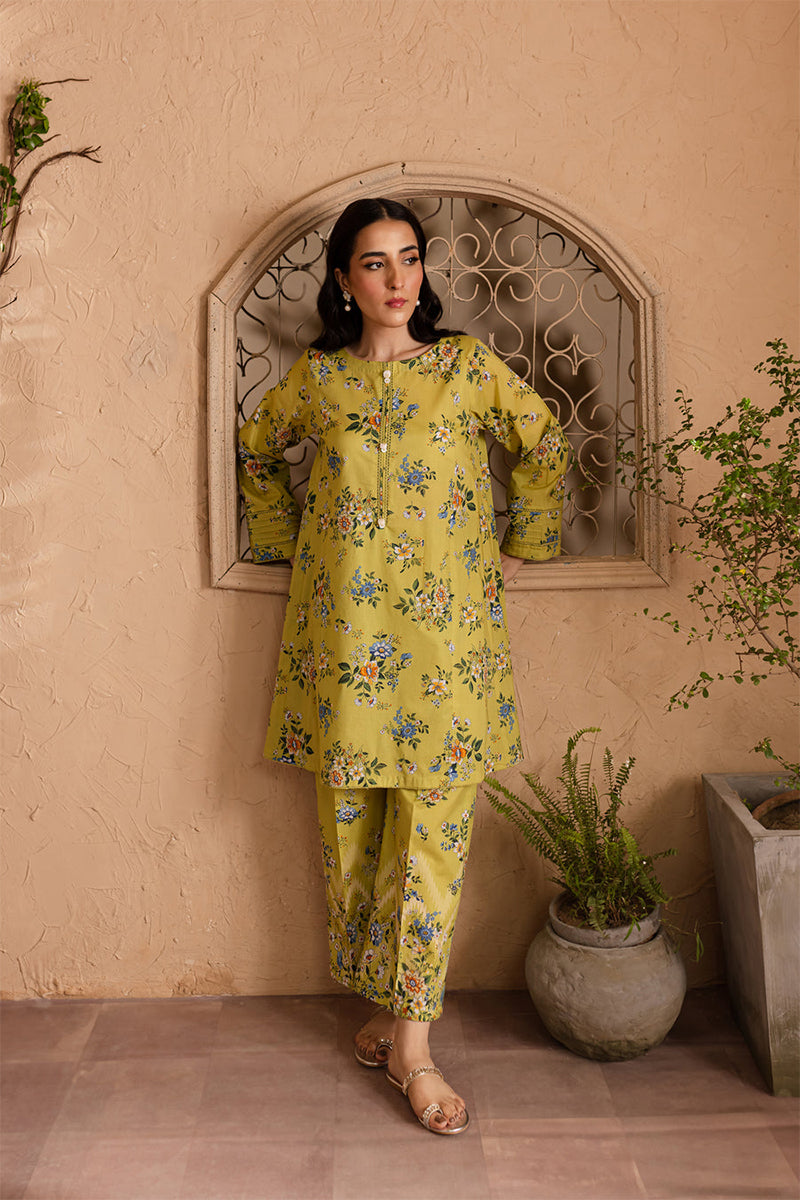 LULUSAR - 2PC DIGITAL SILK PRINTED LA-47