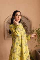 LULUSAR - 2PC DIGITAL SILK PRINTED LA-47