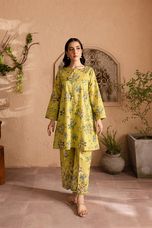 LULUSAR - 2PC DIGITAL SILK PRINTED LA-47
