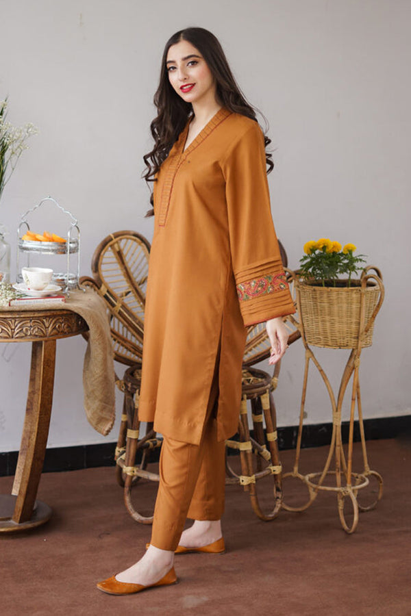 AISLING - 3PC DHANAK EMBROIDERED LA-09