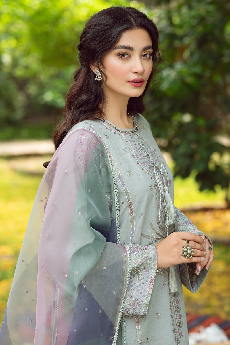 JAZMIN - 3PC LAWN EMBROIDERED LA-59