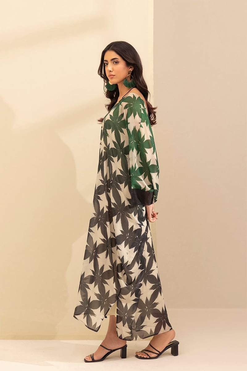 LULUSAR - 2PC DIGITAL SILK PRINTED LA-87