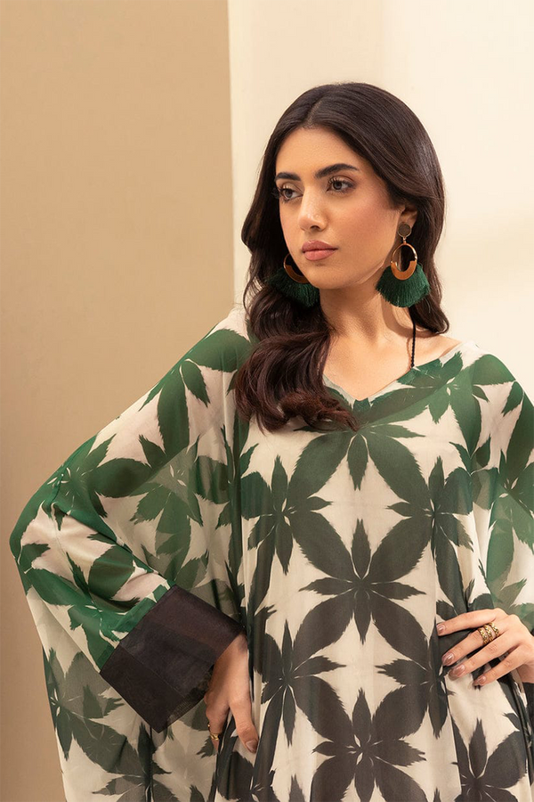 LULUSAR - 2PC DIGITAL SILK PRINTED LA-87