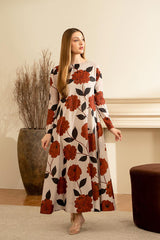 LULUSAR - 2PC DIGITAL SILK PRINTED LA-88