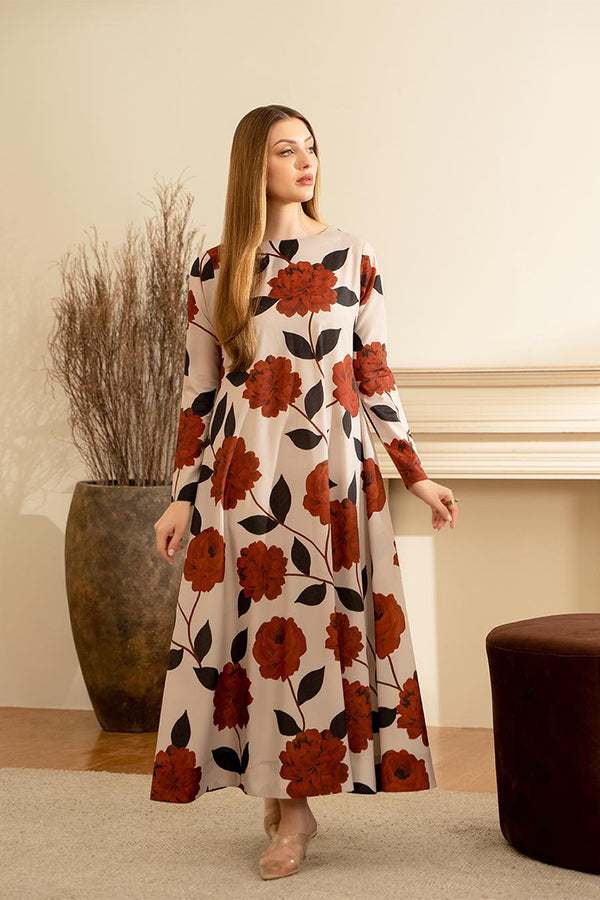 LULUSAR - 2PC DIGITAL SILK PRINTED LA-88