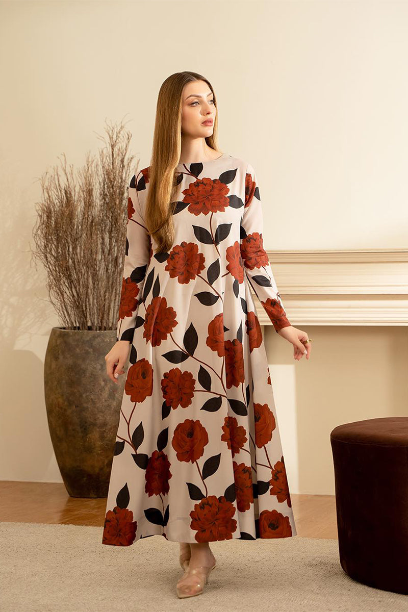LULUSAR - 2PC DIGITAL SILK PRINTED LA-88