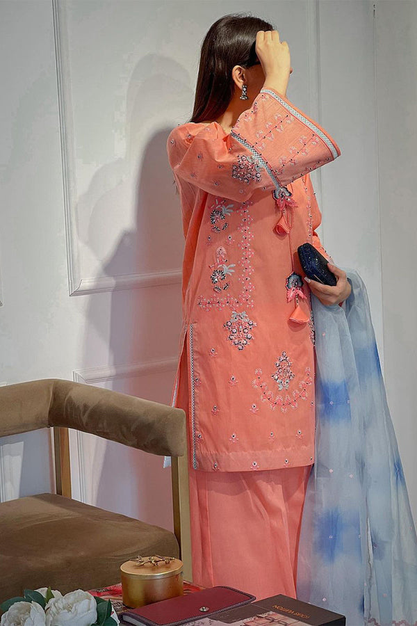 MAIRA ZUNNORAIN - 3PC LAWN EMBROIDERED LA-97