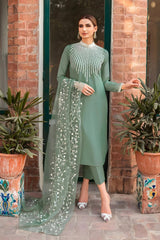 NATASHA KAMAL - 3PC LAWN SEQUENCE EMBROIDERED LA-13