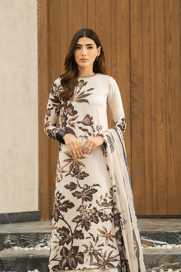 LULUSAR - 2PC DIGITAL SILK PRINTED LA-116