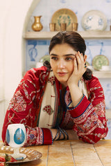 ZARA SHAH JAHAN - 3PC LAWN EMBROIDERED LA-130