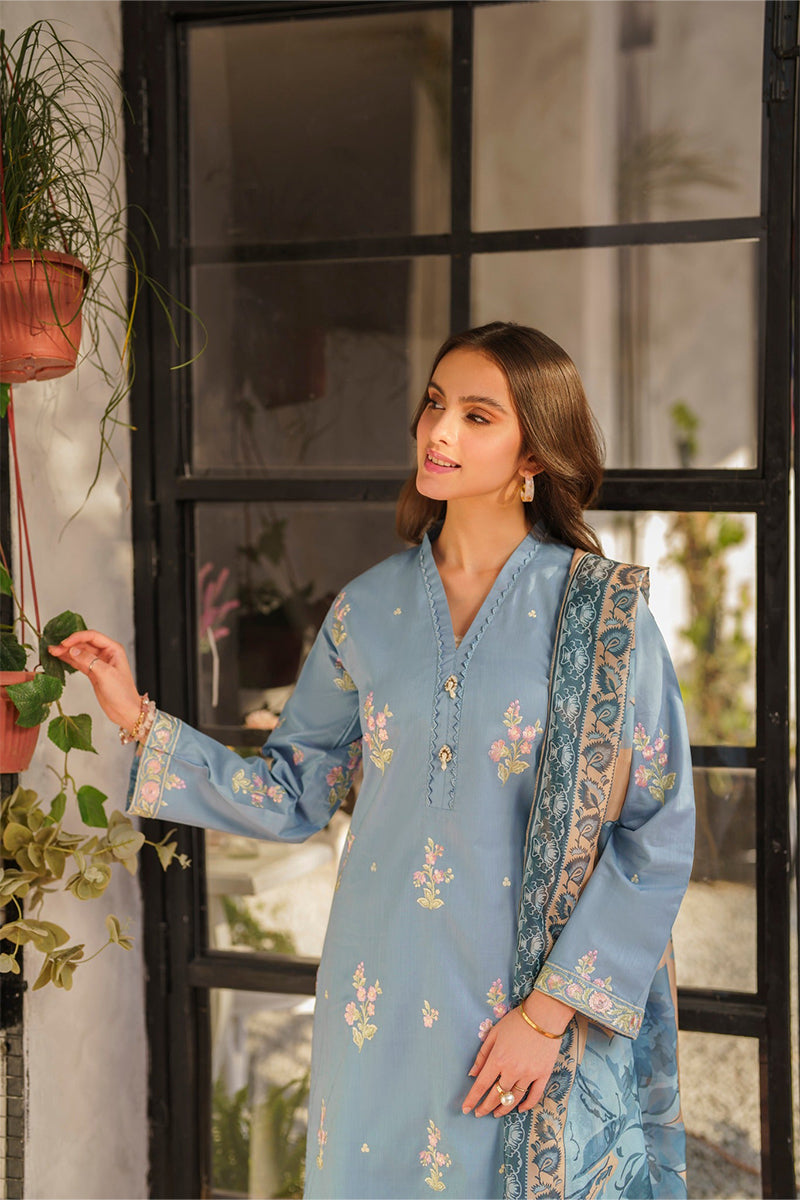 PANACHE - 3PC LAWN EMBROIDERED  LA-54