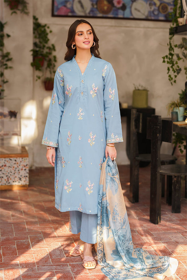 PANACHE - 3PC LAWN EMBROIDERED  LA-54