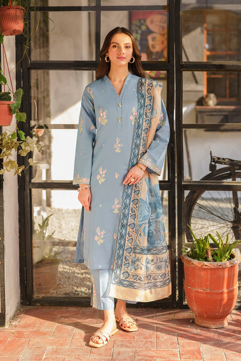 PANACHE - 3PC LAWN EMBROIDERED  LA-54